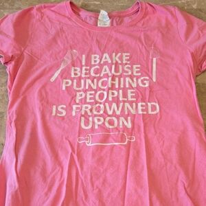 Fruit of the Loom Pink Heavy Cotton T-Shirt